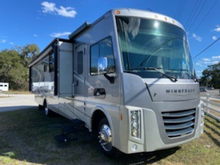 Details: • Condition Used • Year 2017 • Make Winnebago • Model Sightseer 36Z • Class Class A • Location Ocala, Florida • Mileage 17,014 • Fuel Type Gasoline • Gross Vehicle Weight 22,000 • VIN 1F66F5DYOHOAO5252 • Sleeping Capacity 7 • Awnings  1 • Slide Outs 3 • Length 446 • Water Capacity 83 • Leveling Jacks YES • Price$129,900 Call/Text our Sales Rep #KevinScott at (843) 222-5532  Consignment.  No Trades.  Financing Available. 