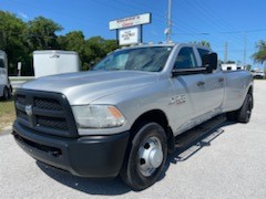 2014 Dodge Ram 3500 Diesel Super Cab Dually Truck with 128,000 Miles, automatic transmission, with lots of extra options on it like, extra auxiliary LED lights at the front and rear of truck, air bags, auxiliary 40 gallon fuel tank with auto fill, both fifth wheel and gooseneck connections, and pre wired for multi camera systems!  One owner, super clean!   No Trades, Consignment.