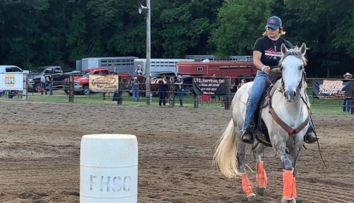 Moguls Little Fella 2016 AQHA Gray Gelding Lobo is 15.1-15.2 and is track broke with some time under western saddle. He’s powerful, FAST, has a big stride and is easy on the eyes. He ties, loads, bathes, and is our farrier’s favorite. Lobo is very sweet, willing and loves attention. Up to date on teeth, vaccines and coggins. 
